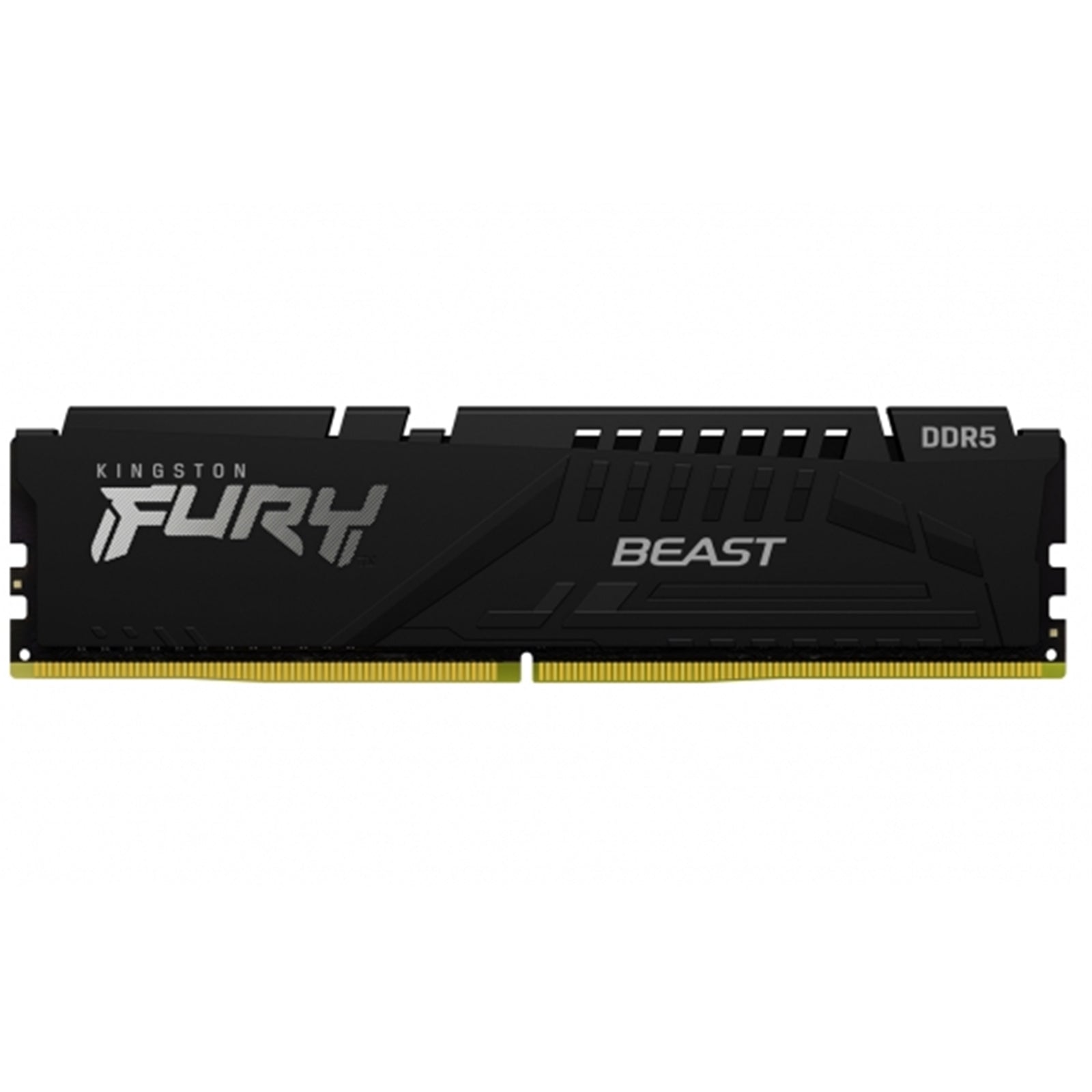 Kingston FURY Beast KF552C40BB-16 Gaming System Memory, DDR5, 5200MHz, 1 x 16Gb, Black Heatsink, 288 Pin, 1.25v, CL40 Kingston FURY Beast KF552C40BB-16 Gaming System Memory, DDR5, 5200MHz, 1 x 16Gb, Black Heatsink, 288 Pin, 1.25v, CL40